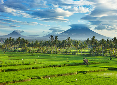 Gunung Agung Bali (grande montaña)
